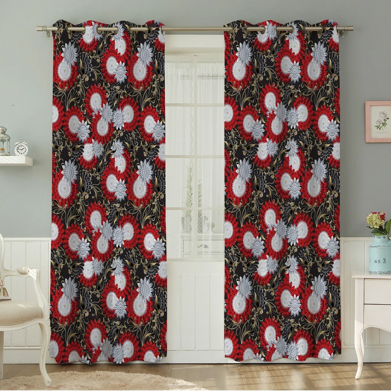 پرده نیروانا مدل مخمل کد 4373 سایز 140×280 سانتی متر