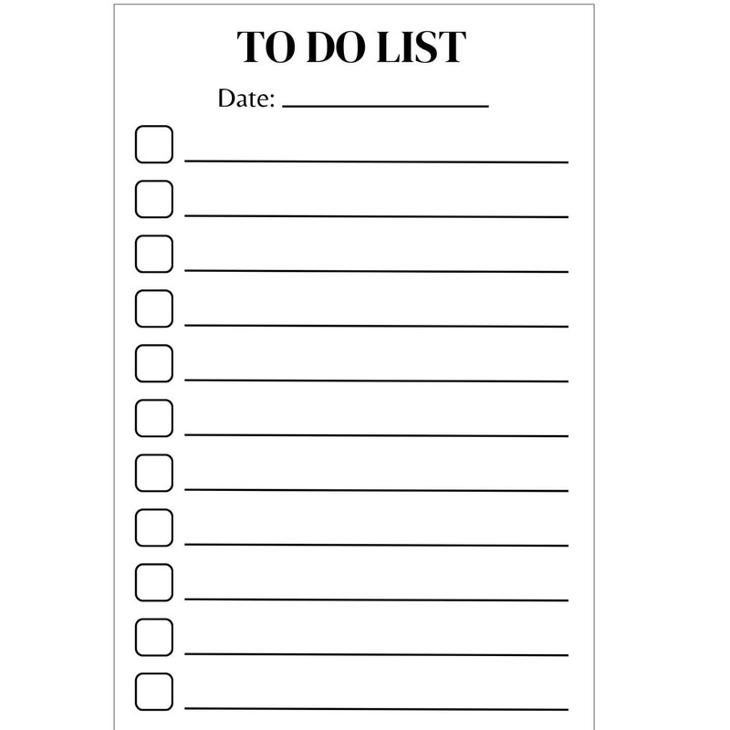 کاغذ یادداشت A5 مدل note to do list کد 892 بسته 20 عددی