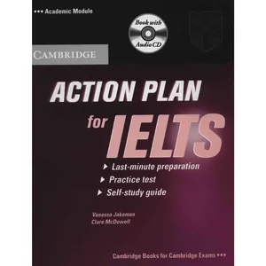 کتاب زبان Action Plan For IELTS Academic اثر ونسا جیکمن