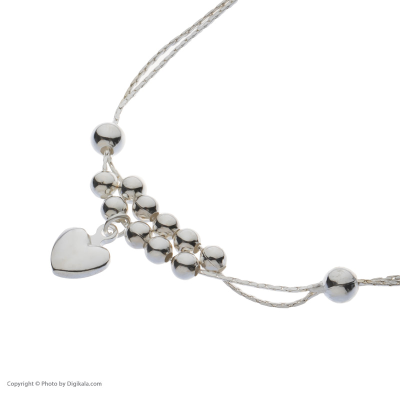 پابند نقره زنانه شهر جواهر مدل SJ-GAN006