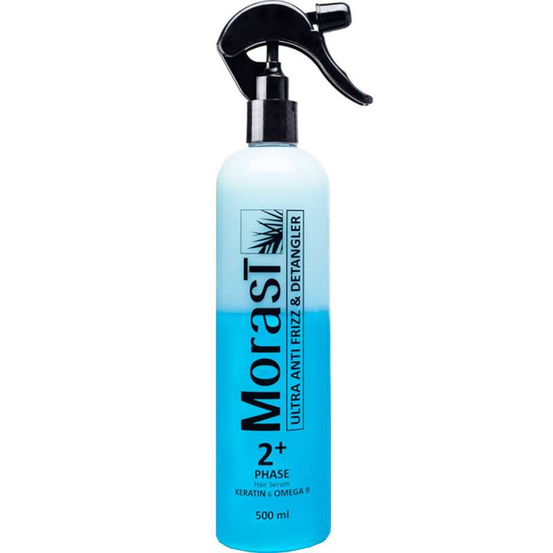 اسپری مو دو فاز مورست مدل Blue حجم 500 میلی لیتر