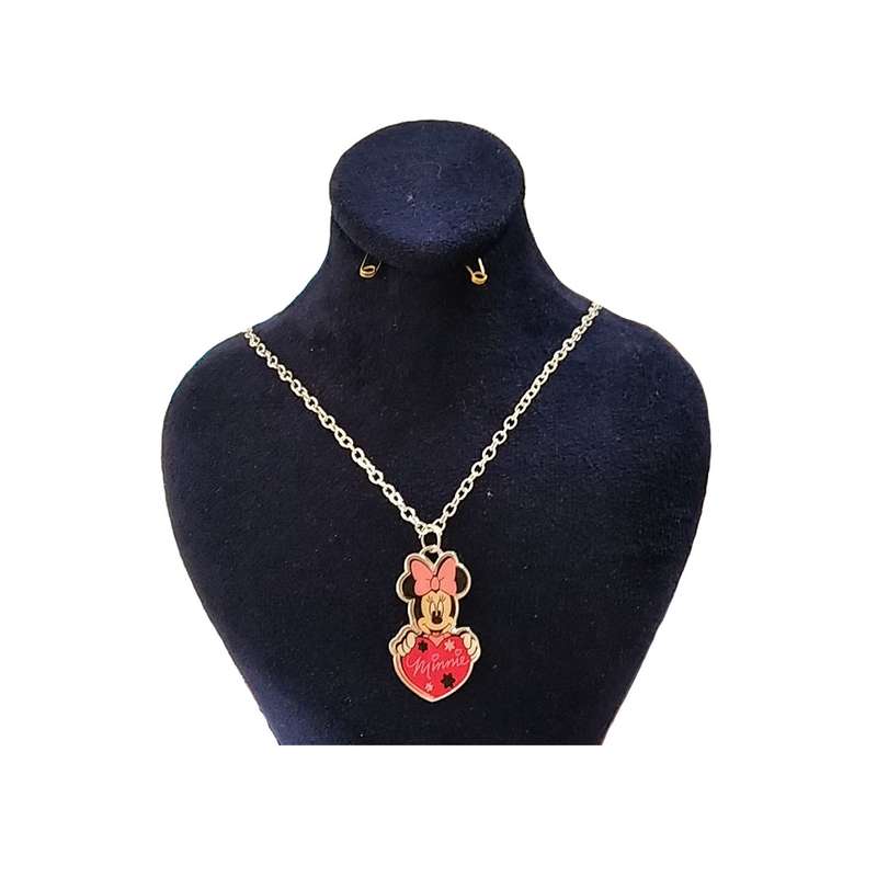 گردنبند دخترانه مدل میکی موس کد H2 گردنبند دخترانه مدل میکی موس کد H2