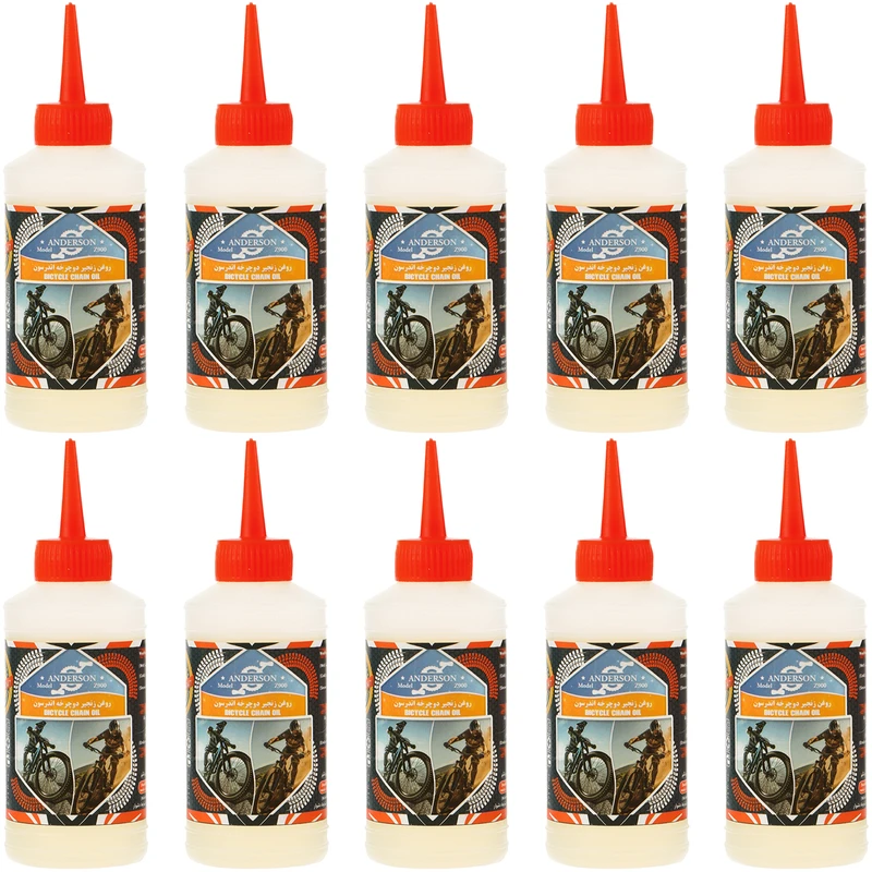 روغن زنجیر دوچرخه اندرسون مدل Z900 حجم 80 میلی لیتر بسته 10 عددی