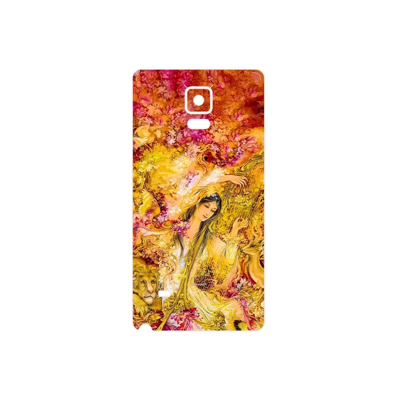 برچسب پوششی ماهوت مدل Persian miniature 1 مناسب برای گوشی موبایل سامسونگ Galaxy Note 4
