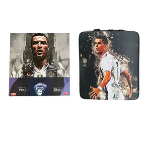 کیف حمل کنسول بازی پلی استیشن ۴ مدل CR7 به همراه برچسب کنسول بازی