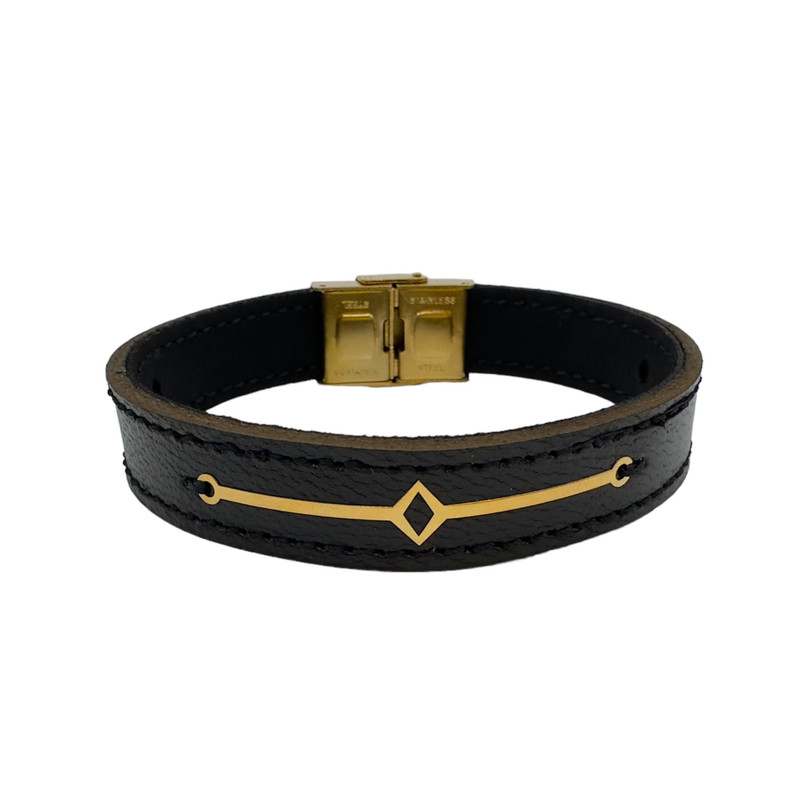 دستبند طلا 18 عیار مردانه مدل مینیمال کد DM011212