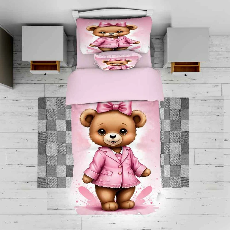 سرویس روتختی مدل خرسی TXY803 یک نفره 5 تکه