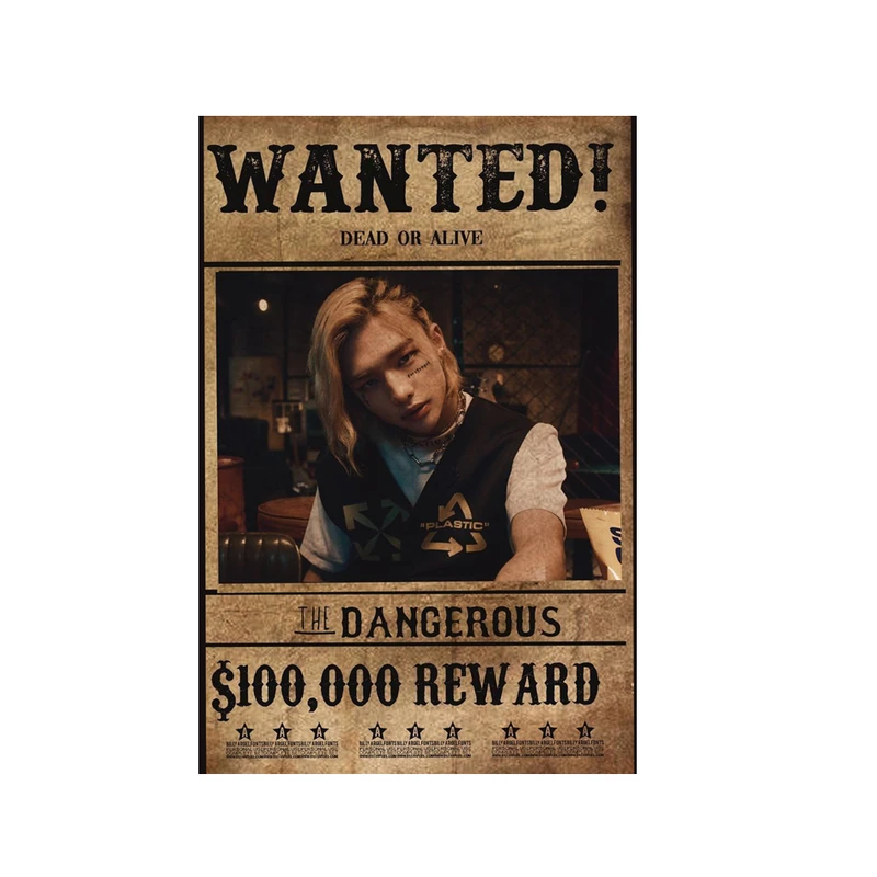 پوستر مدل استری کیدز stray kids طرح هیونجین hyunjin کد 615