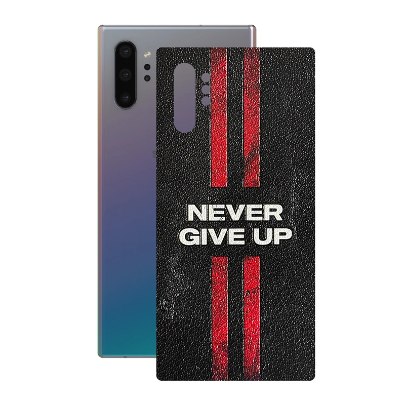 برچسب پوششی ریمکس مدل Leth طرح انگیزشی مناسب برای گوشی موبایل سامسونگ Galaxy Note 10 Plus