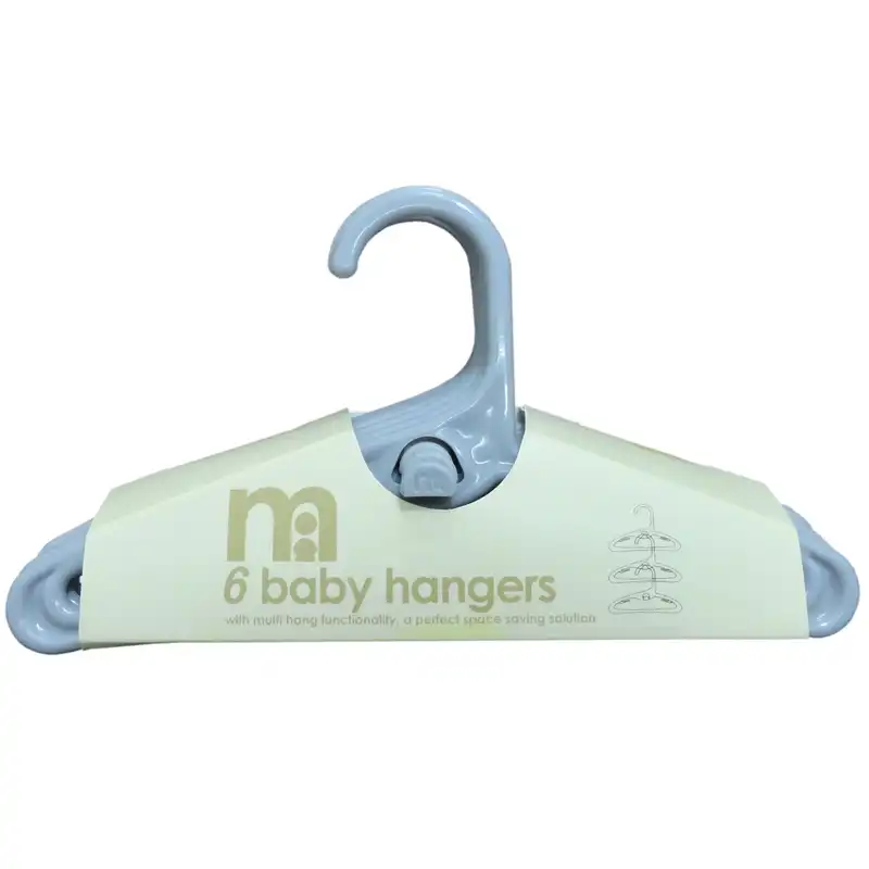 چوب لباسی نوزادی کد 0010 بسته شش عددی