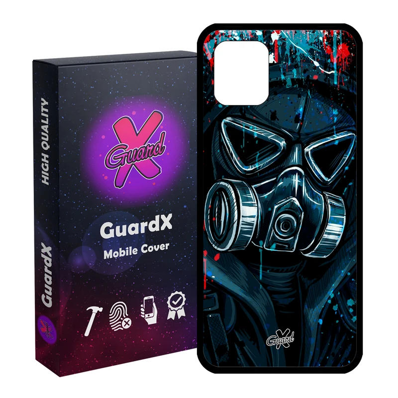 کاور گارد ایکس طرح Mask مدل Glass10170 مناسب برای گوشی موبایل سامسونگ Galaxy Note 10 Lite