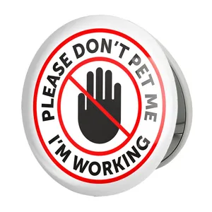 آینه جیبی خندالو طرح حمایت از حیوانات مدل تاشو کد 27340 