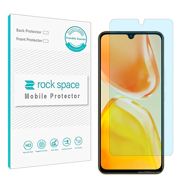 محافظ صفحه نمایش آنتی بلو راک اسپیس کد BLU مناسب برای گوشی موبایل ویوو X80 Lite