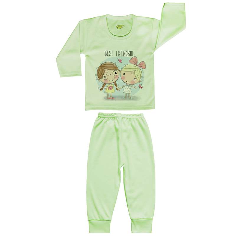 ست تی شرت و شلوار نوزادی کارانس مدل SBSG-3076