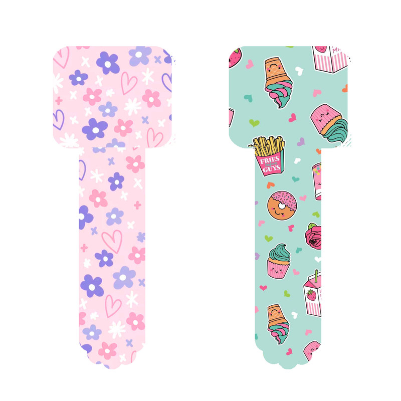 بسته لوازم تحریر مدل دخترانه فانتزی bs530 مجموعه 5 عددی