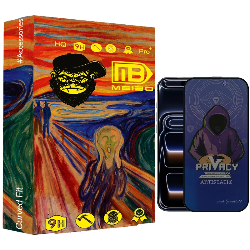 محافظ صفحه نمایش حریم شخصی میبو 029 مدل Mietubl Celesta مناسب برای گوشی موبایل اپل IPHONE 17 pro max