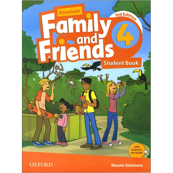 کتاب American Family and Friends 4 Second Edition اثر Naomi Simmons انتشارات oxford