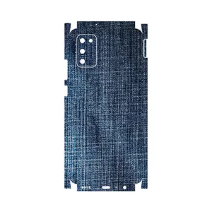 MAHOOT Fabric Texture 3-FullSkin Cover Sticker for Samsung Galaxy M02s
