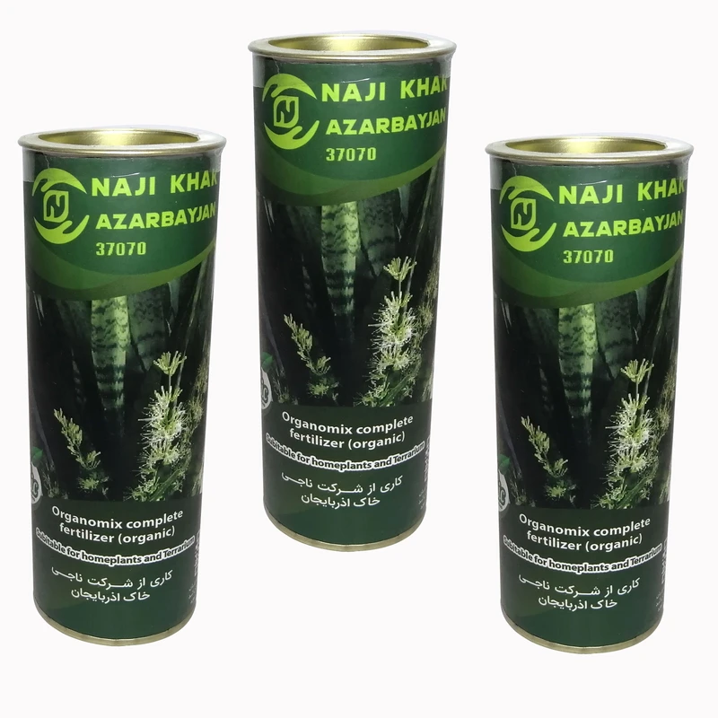 کود کامل  ارگانومیکس سانسوریا ناجی خاک مدل 71D وزن 50 گرم مجموعه 3 عددی