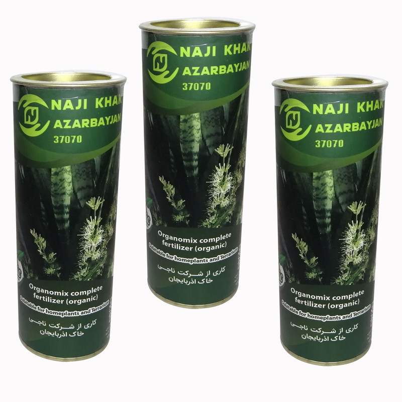 کود کامل  ارگانومیکس سانسوریا ناجی خاک مدل 71D وزن 50 گرم مجموعه 3 عددی