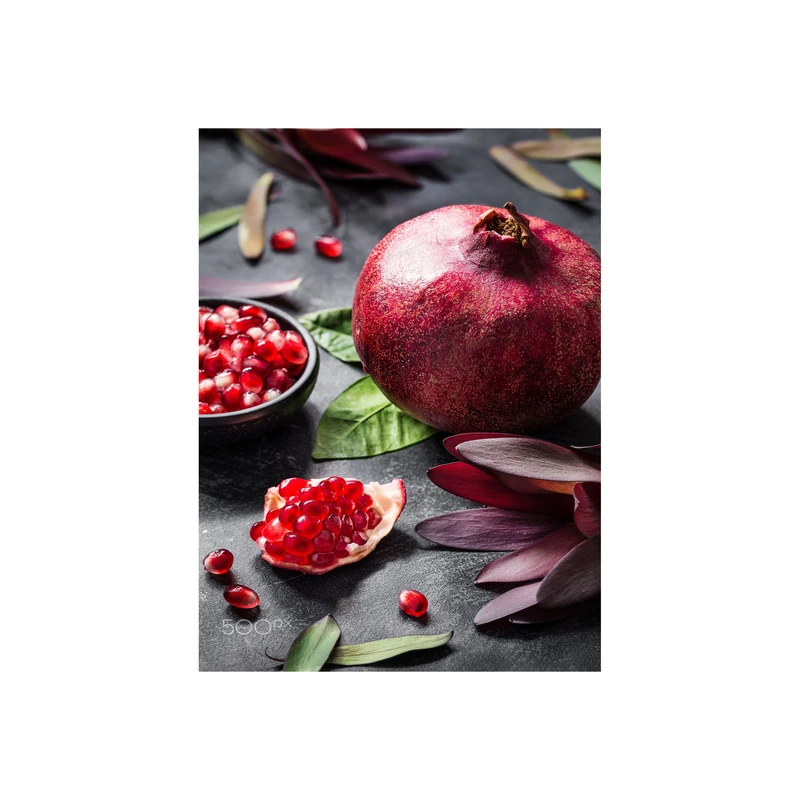 تابلو شاسی مدل شب یلدا و نقاشی انار و گل T7276