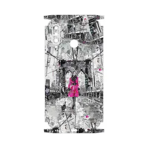 MAHOOT Collage of Catwalk Bridge-FullSkin Cover Sticker for Huawei P30 Lite  48 MP Camera