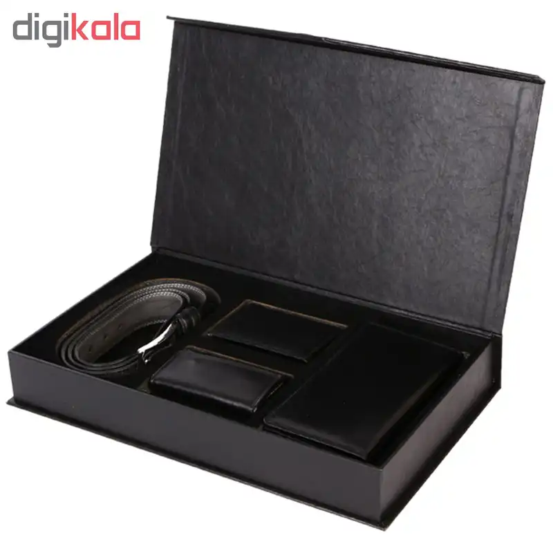 ست هدیه رویال چرم کد SL20-Black