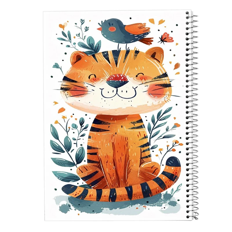 دفتر ژورنال نویسی 50 برگ مدوپد مدل نقطه ای طرح موجودات فانتزی کد DF16874