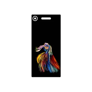 MAHOOT Rainbow Hair Digital Art Cover Sticker for Sony Xperia XZ1