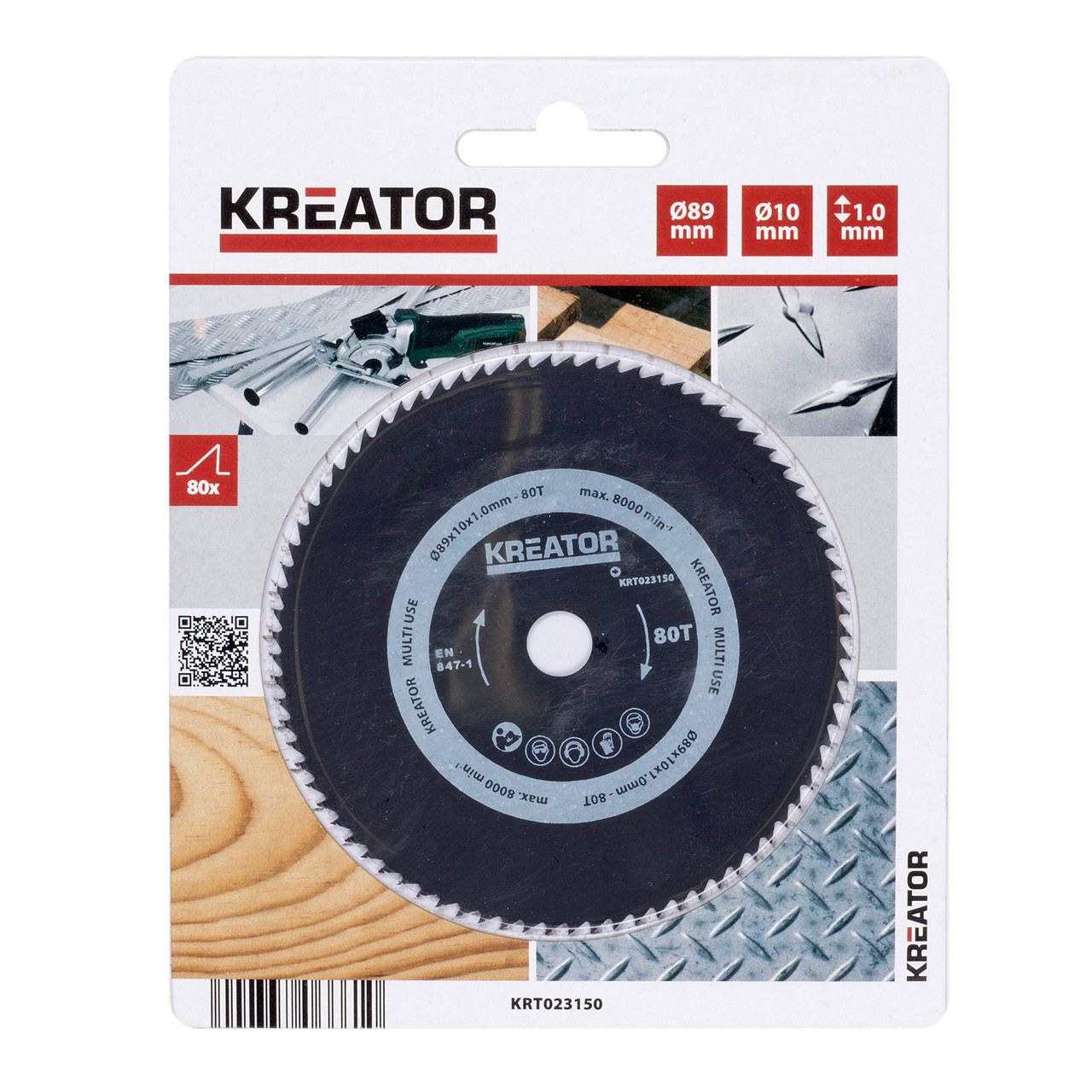 تیغ اره فارسی بر چوب کریتور مدل KRT023150