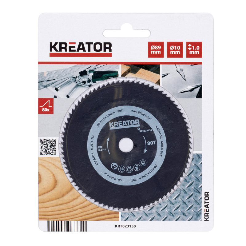 تیغ اره فارسی بر چوب کریتور مدل KRT023150