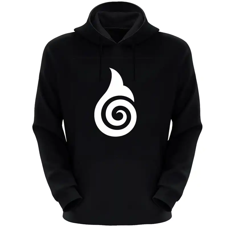 هودی زنانه مدل شیپور S66 رنگ مشکی