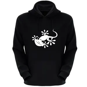 هودی مردانه مدل مارمولک S159 رنگ مشکی