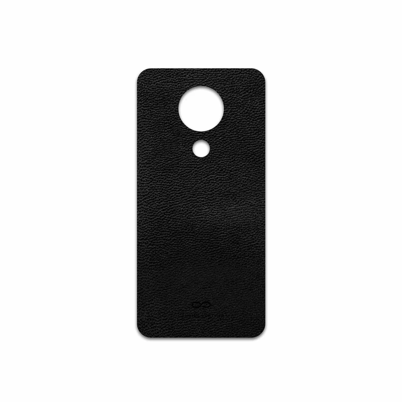برچسب پوششی ماهوت مدل Black-Leather مناسب برای گوشی موبایل نوکیا 3.4