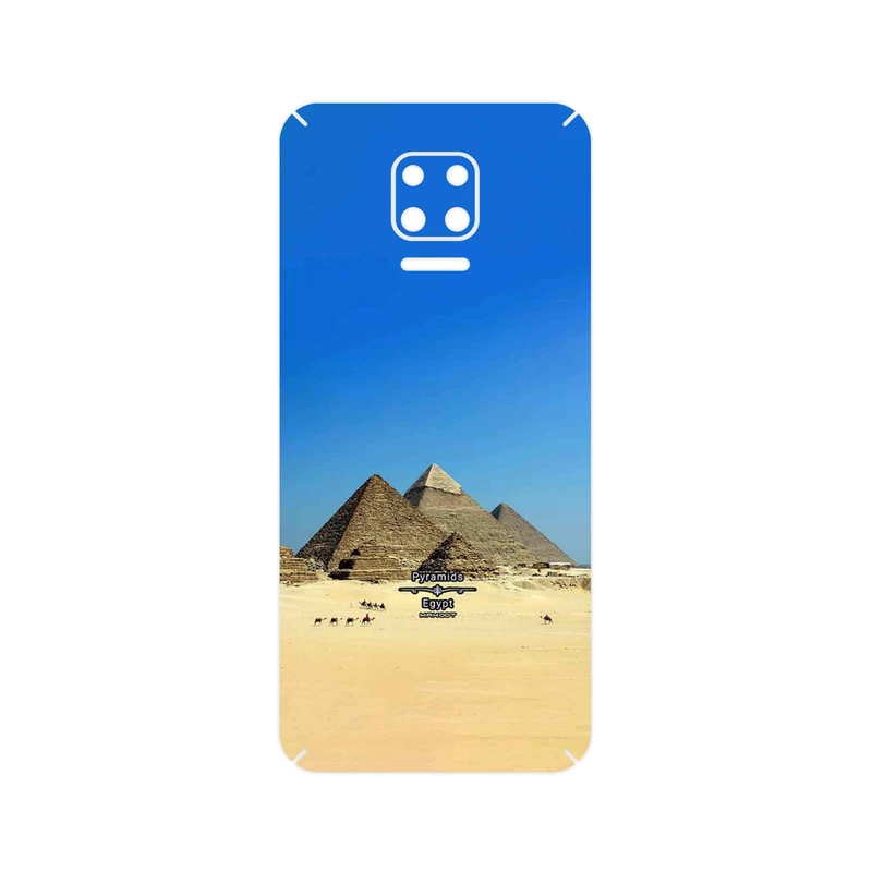 برچسب پوششی ماهوت مدل Pyramids of Egypt مناسب برای گوشی موبایل شیائومی Redmi Note 9S