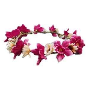 ریسه مو دخترانه مدل گل های وحشی