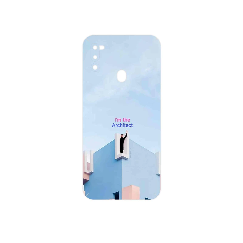 برچسب پوششی ماهوت مدل Architecture مناسب برای گوشی موبایل سامسونگ Galaxy M21 (2021) Edition