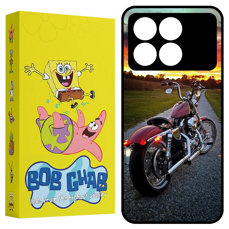 کاور باب قاب طرح موتور مدل BCPK70P مناسب برای گوشی موبایل شیائومی Redmi K70 Pro 5G / Poco X6 Pro