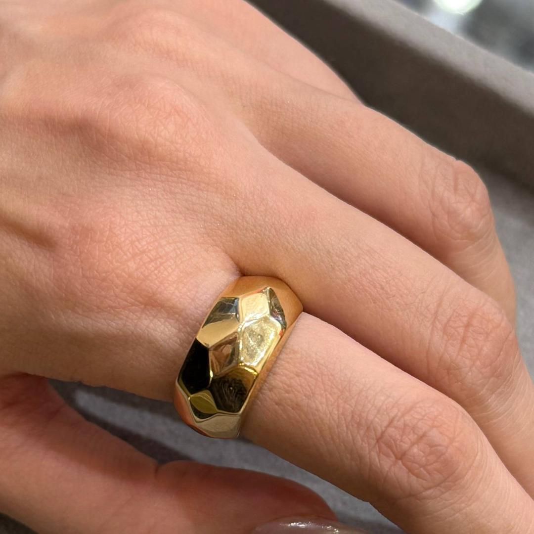 انگشتر طلا 18 عیار زنانه الی گالری مدل کندو - - 3