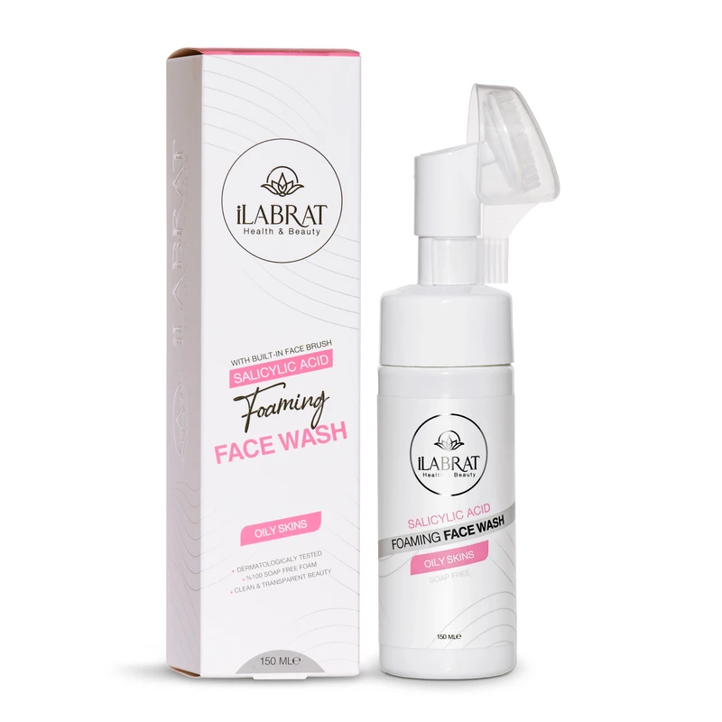 فوم شست‌وشوی صورت ایلابرت مدل سالیسیلیک اسید مناسب برای پوست چرب حجم 150 میلی‌لیتر