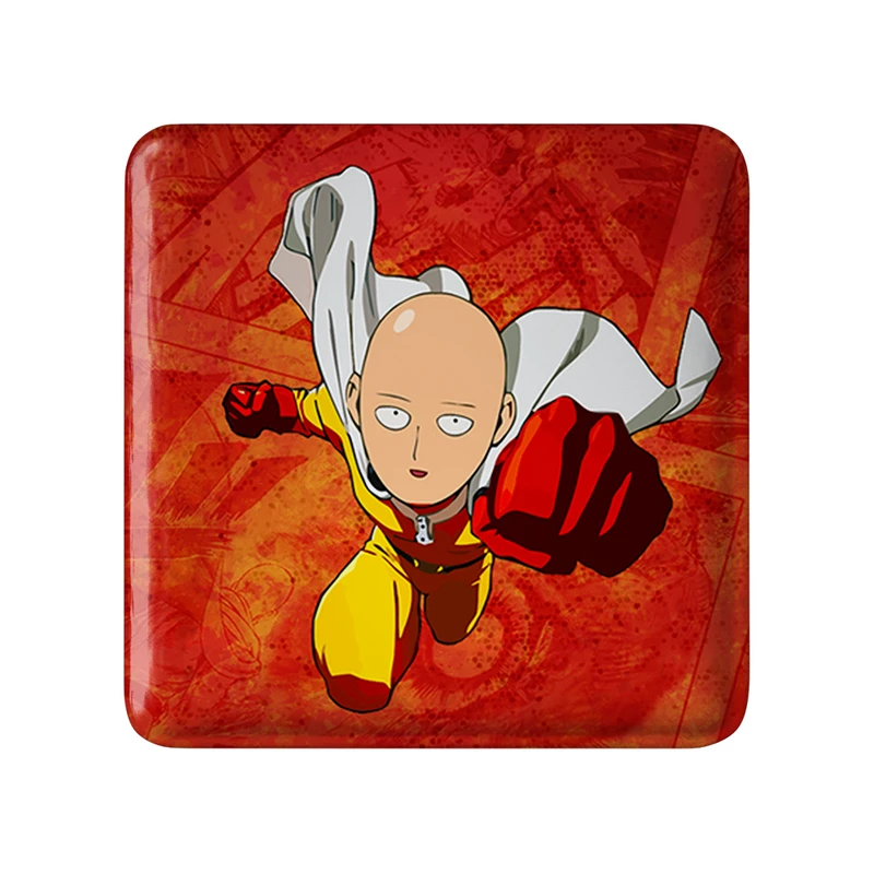 مگنت خندالو طرح سایتاما انیمه مرد تک مشتی One Punch Man کد 10522