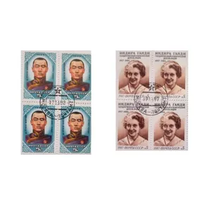 تمبر یادگاری مدل شخصیت ها مجموعه 8 عددی