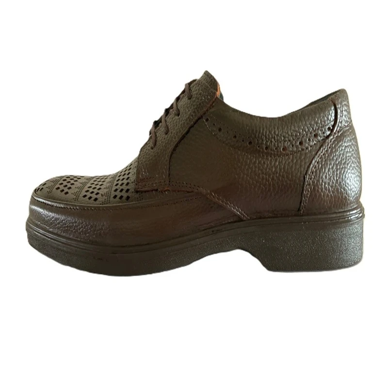 کفش رسمی مردانه مدل چرم طبیعی تابستانی کد B900 