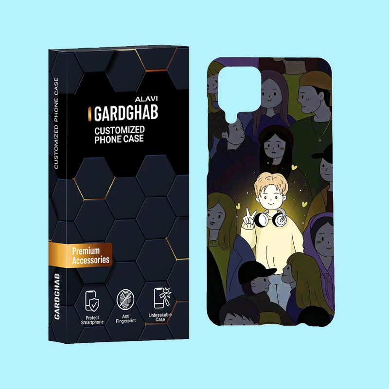 کاور گارد قاب علوی مدل فانتزی مناسب برای گوشی موبایل سامسونگ Galaxy A12