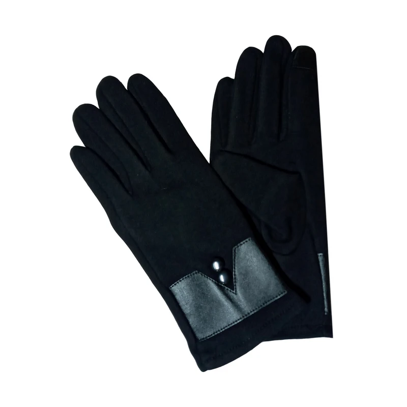 دستکش زنانه مدل فوتر دو دکمه آرینا