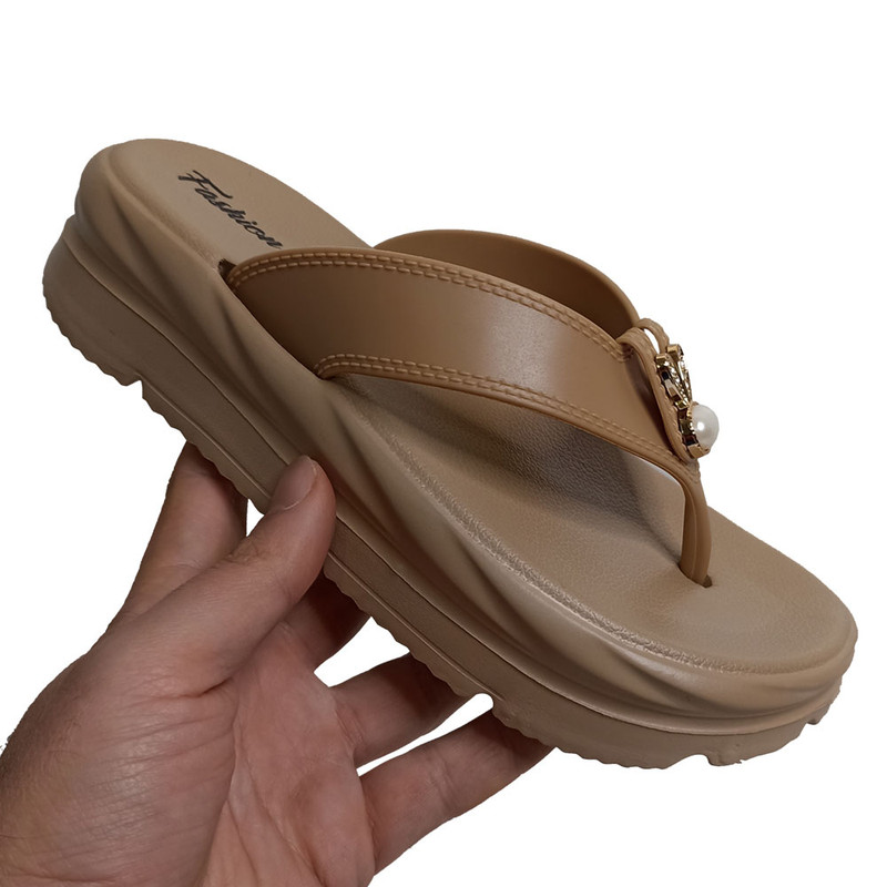 دمپایی لاانگشتی زنانه پاپا مدل هیون کد 1617-NES