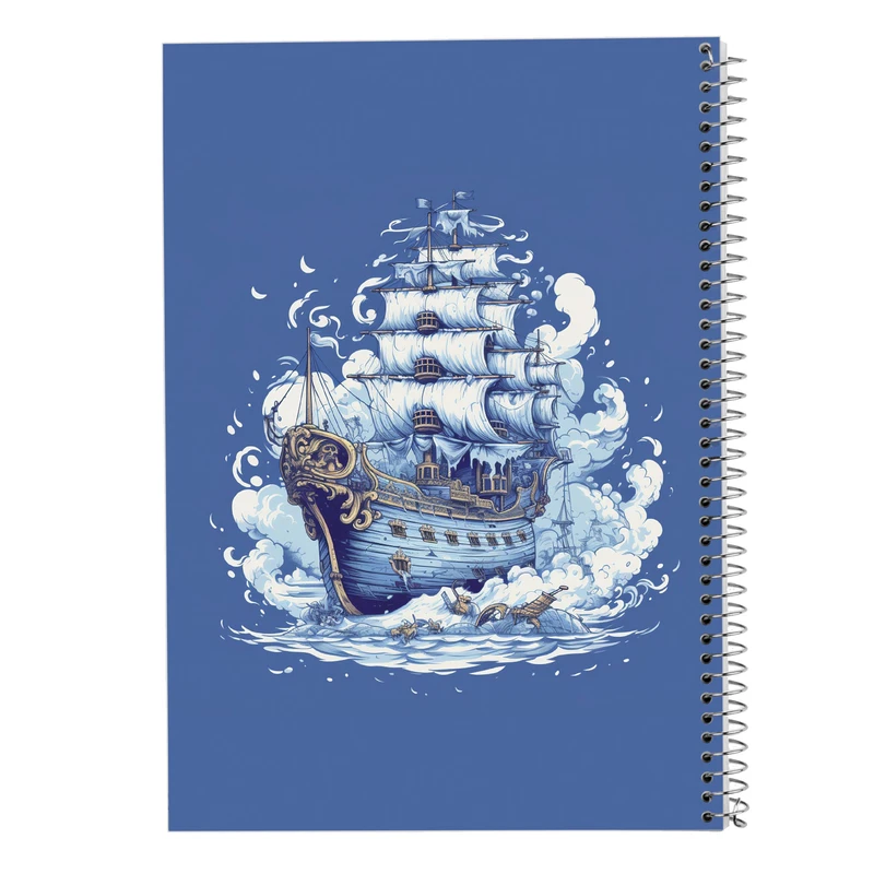 دفتر ژورنال نویسی 50 برگ مدوپد مدل نقطه ای طرح وان پیس One Piece کد DF11724