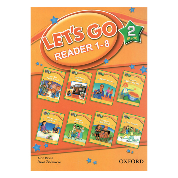 کتاب Pack Lets Go Readers 2 اثر Alan Bryce and Steve Ziolkowski انتشارات Oxford