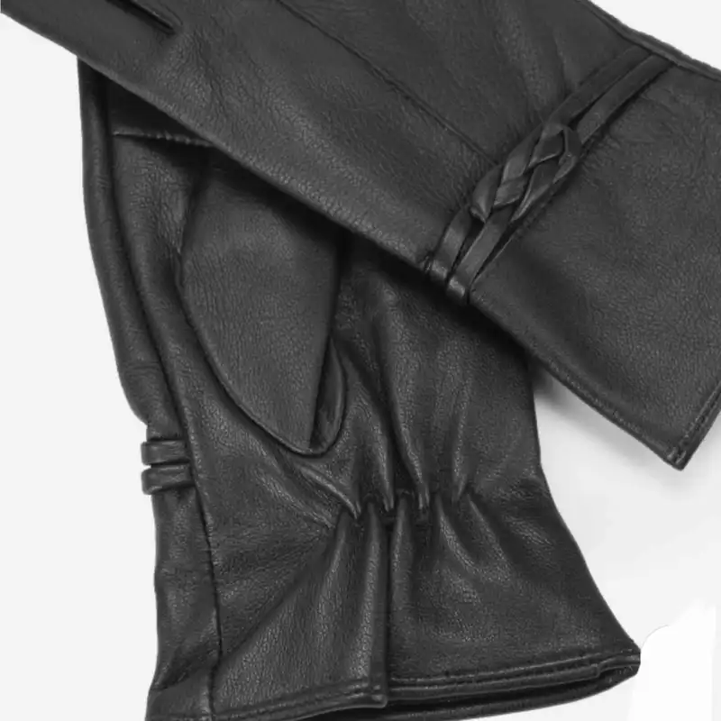 دستکش زنانه پاتن چرم آفتاب مدل DM 402