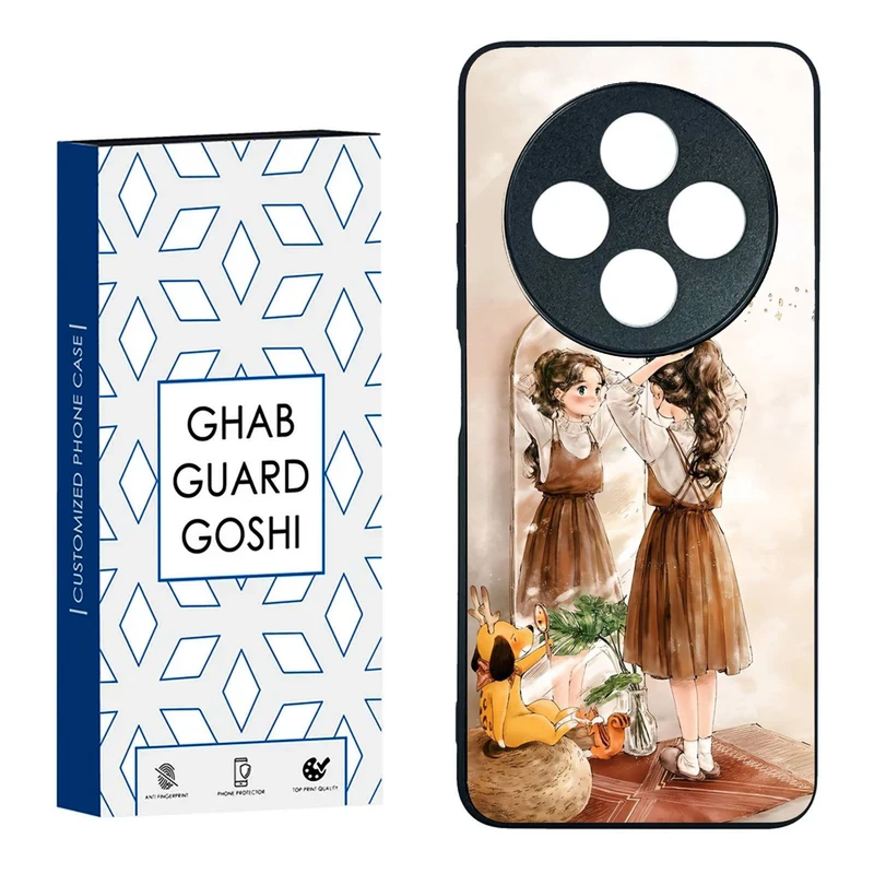 کاور قاب گارد گوشی طرح دخترانه کد FB-019 مناسب برای گوشی موبایل شیائومی REDMI 14C  